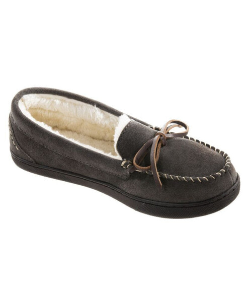 Women's Sage Genuine Suede Moccasin Slippers