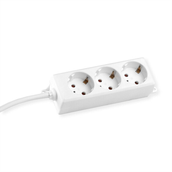 Bachmann 387.275S - 3 m - 3 AC outlet(s) - Indoor - Plastic - White