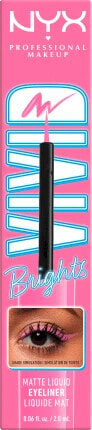 Liquid Eyeliner Matt Vivid Bright 08 Don't Pink Twice, 2 ml