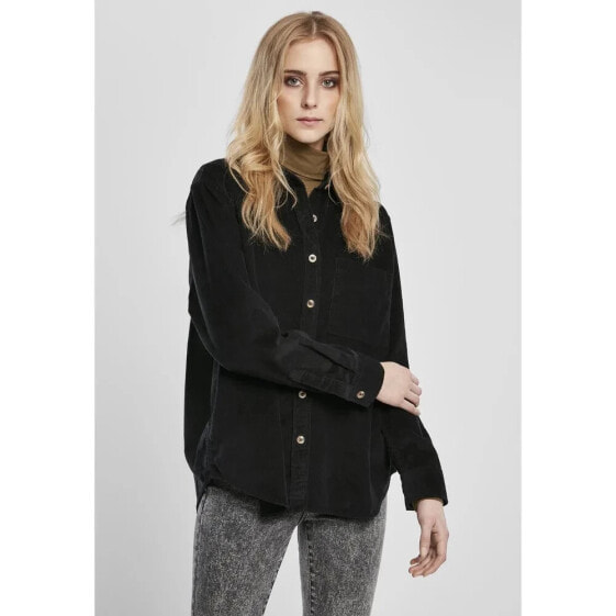 URBAN CLASSICS Shirt Corduroy Oversized (Big )