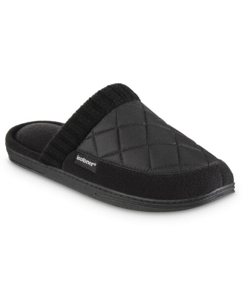 Men's Memory Foam Quilted Levon Clog Slippers