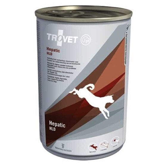 TROVET Hepatic HLD Chicken 400g wet food for dog