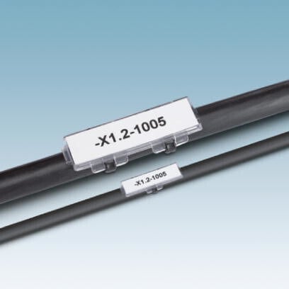 Маркер для кабеля Phoenix Contact Phoenix KMK 3 - Прозрачный - Полиэтилен (ПЭ) - Германия - 40 мм - 17 мм