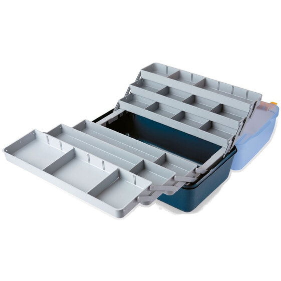 LINEAEFFE Fishing Box 6 Trays Transparent Cover