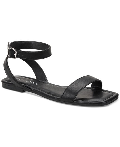 Quebecc Ankle-Strap Flat Sandals, Created for Macy's