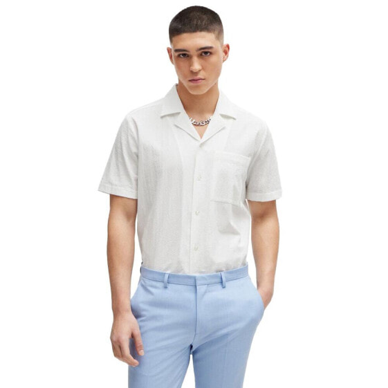 HUGO Ellino 10257846 short sleeve shirt