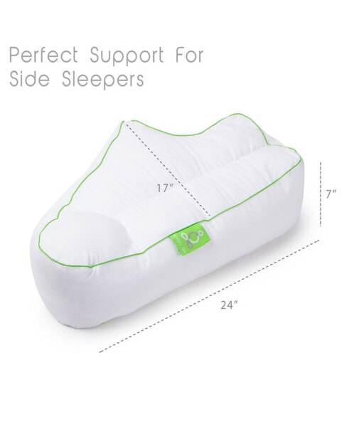 Подушка для бокового сна с подлокотником Rio Home Fashions Sleep Yoga - Универсальный размер