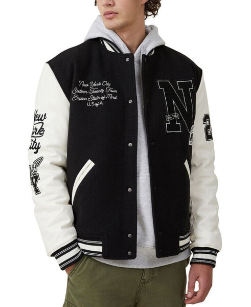 Men's Varsity Bomber Jacket