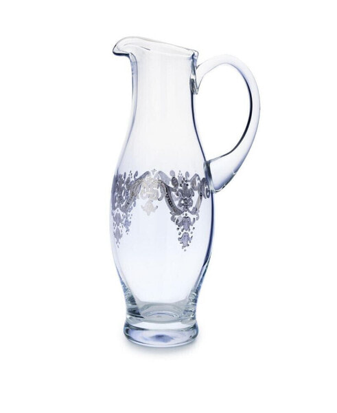Pitcher with Sterling Silver Artwork