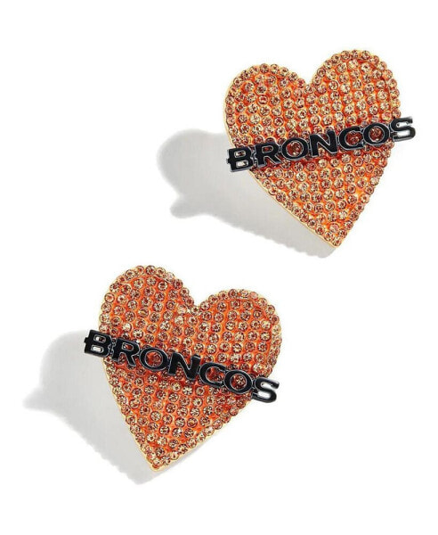 Women's Denver Broncos Statement Stud Earrings