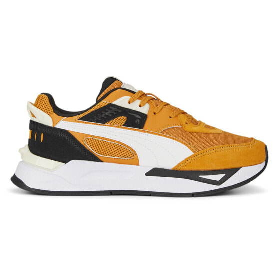 Puma Mirage Sport Remix Lace Up Mens Orange Sneakers Casual Shoes 38105115