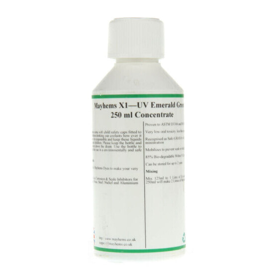 Mayhems X1 Konzentrat, UV Green - 250ml