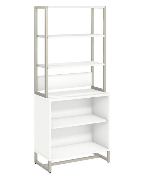 Method Bookcase with Hutch