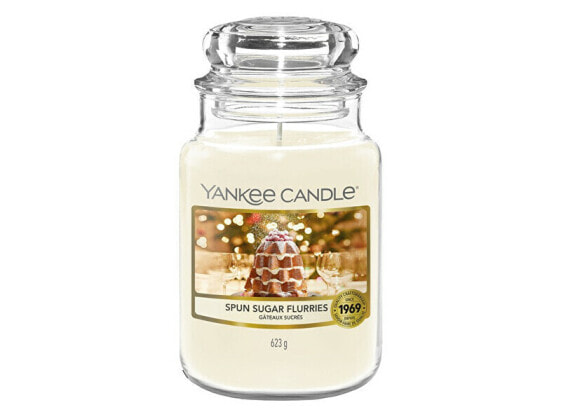 Ароматическая свеча Yankee Candle Classic large Spun Sugar Flurries 623 г