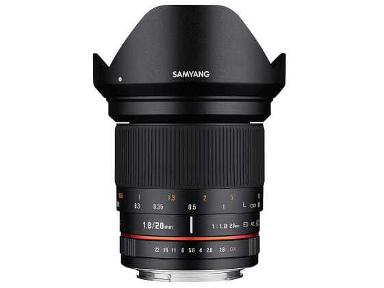 Объектив Samyang 20мм F18 Wide Lens Sony E