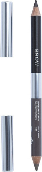 Doppelseitiger Augenbrauenstift - Loni Baur Brow Pencil Duo 02