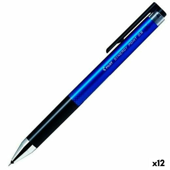 Гелевая ручка Pilot Synergy Синяя 0,25 мм (12 штук)