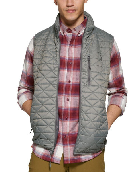 Men's Delta Diamond Quilted Packable Puffer Vest