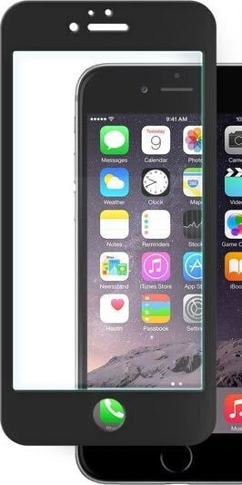 GSM City SZKŁO HARTOWANE 5D CAŁY EKRAN IPHONE 6 6S PLUS CZARNE