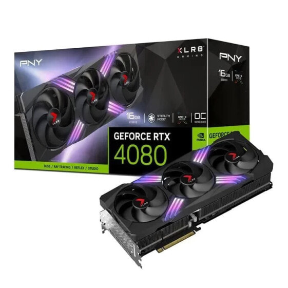 Видеокарта PNY GeForce RTX 4080 XLR8 Gaming Verto