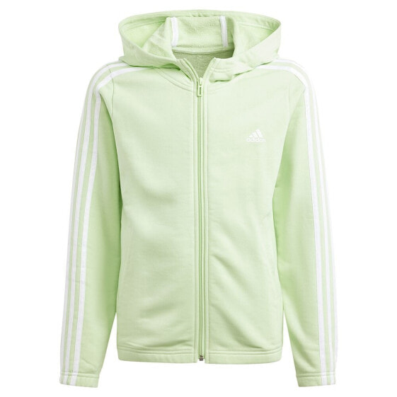 ADIDAS Essentials 3 Stripes full zip sweatshirt