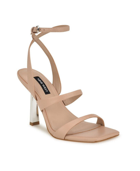 Women's Kiya Square Toe Stiletto Dress Sandals