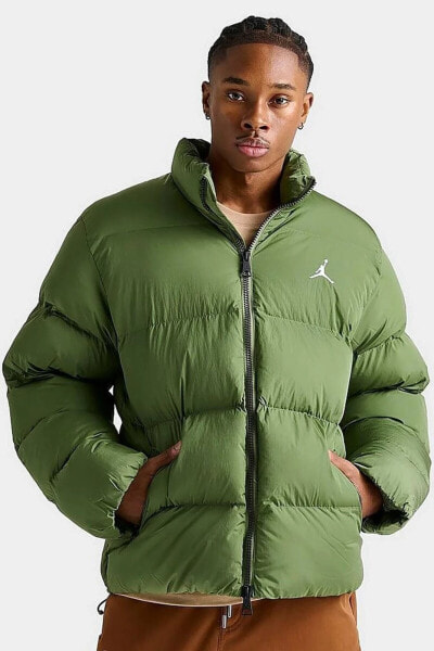Jordan Essentials Şişme Erkek Ceket Yeşil