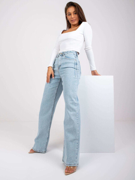 Spodnie jeans-MR-SP-353.03P-niebieski
