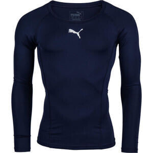 Puma LIGA BASELAYER TEE LS Pánské Funkční Triko, Žlutá, Velikost XL