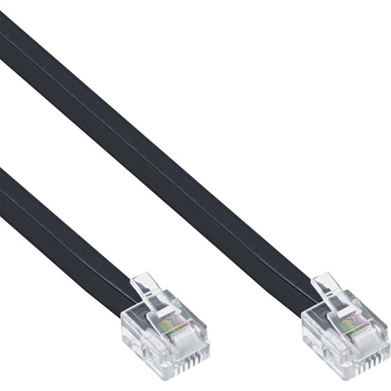 InLine Modular Cable RJ12 male / male 6P6C 5m