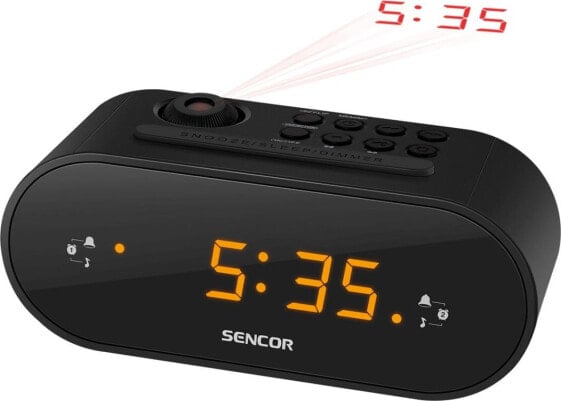 Sencor SRC 3100 B радиоприемник Часы Цифровой Черный