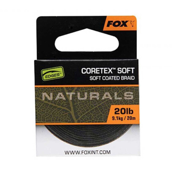 Флюорокарбоновая леска для рыбалки FOX INTERNATIONAL Naturals Coretex Soft 20 м