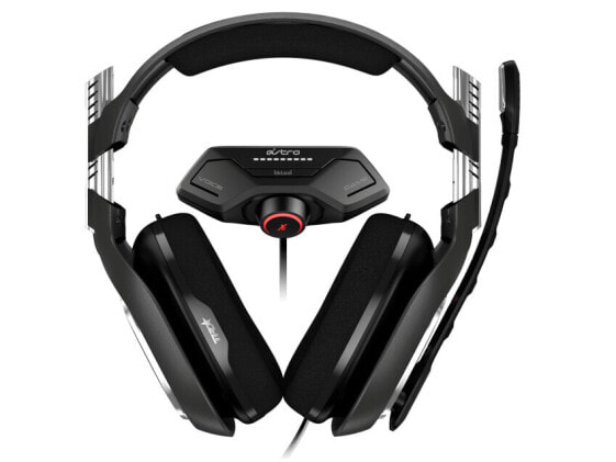 Logitech ASTRO Gaming A40 TR Headset + MixAmp M80, Wired, Gaming, 20 - 24000 Hz, 369 g, Headset, Black, Silver