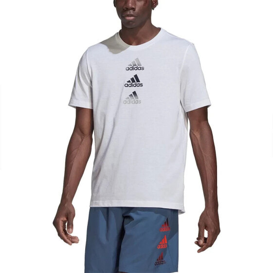 ADIDAS D2M Logo short sleeve T-shirt