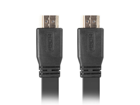 Lanberg CA-HDMI-21CU-0050-BK - 5 m - HDMI Type A (Standard) - HDMI Type A (Standard) - 3D - 18 Gbit/s - Black