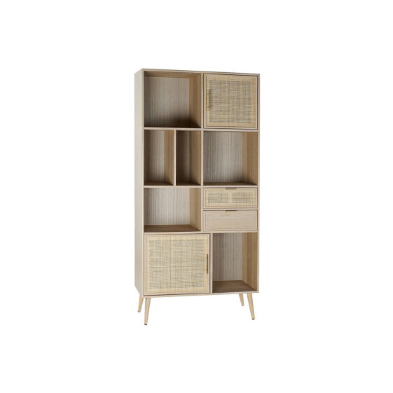 Полка Home ESPRIT Натуральный Древесина павловнии Деревянный MDF 90 x 37 x 189 cm