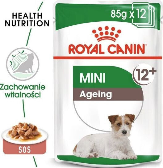 Royal Canin Royal Canin Mini Ageing 12+ karma mokra dla psów dojrzałych po 12 roku życia, ras małych saszetka 85g