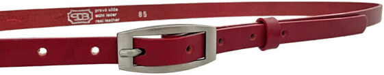 Ремень Penny Belts Кожаный 15-2-93 Красный