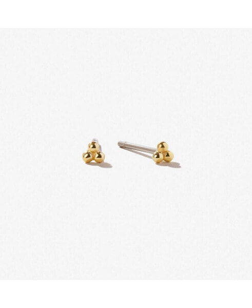 Beaded Stud Earrings - Tiva