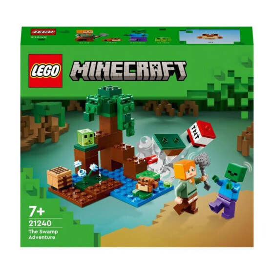 Конструктор пластиковый Lego The Swamp Adventure Minecraft 21240