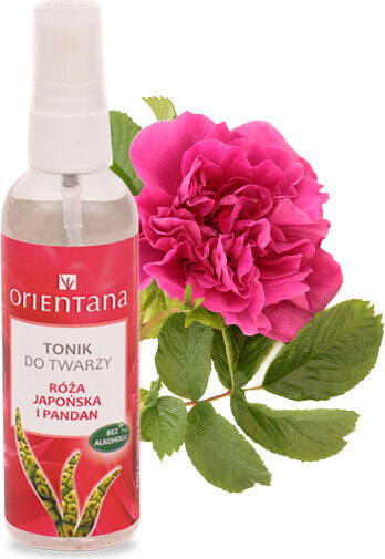 Orientana Tonik do twarzy RÓŻA JAPOŃSKA I PANDAN 100ml