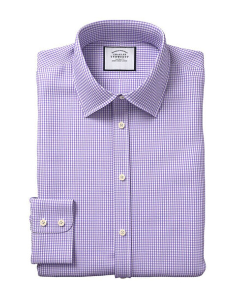 Charles Tyrwhitt Slim Fit Poplin Gingham Shirt Men's