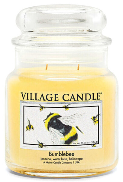 Scented candle in glass Bumblebee 389 g