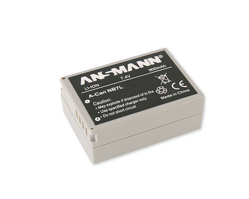 Ansmann A-Can NB 7L - 900 mAh - 7.4 V - Lithium-Ion (Li-Ion)