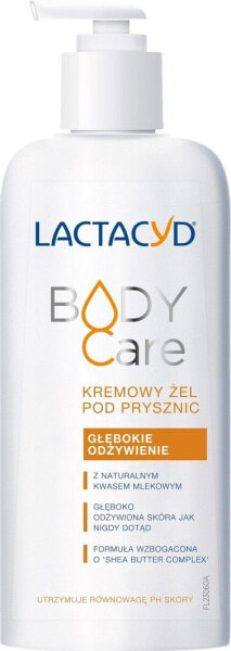Lactacyd Body Care Shower Creamy Gel Глубоко питательный крем-гель для душа с маслом ши