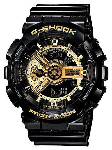 Часы Casio G Shock GA 110GB 1AER Black Bold