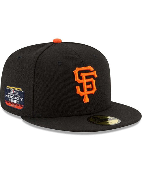 Men's Black San Francisco Giants On-Field 2023 World Tour Mexico City Series 59FIFTY Fitted Hat