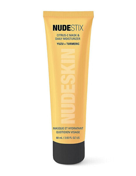 Nudestix Citrus-C Mask & Daily Moisturizer Увлажняющий крем с витамином C, праймер и ночная маска 3-в-1