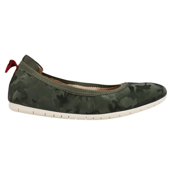 LifeStride Devoted Hunter Camo SlipOn Womens Green Flats Casual H6624M1300