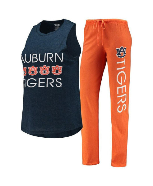 Пижама Concepts Sport женская Orange, Navy Auburn Tigers